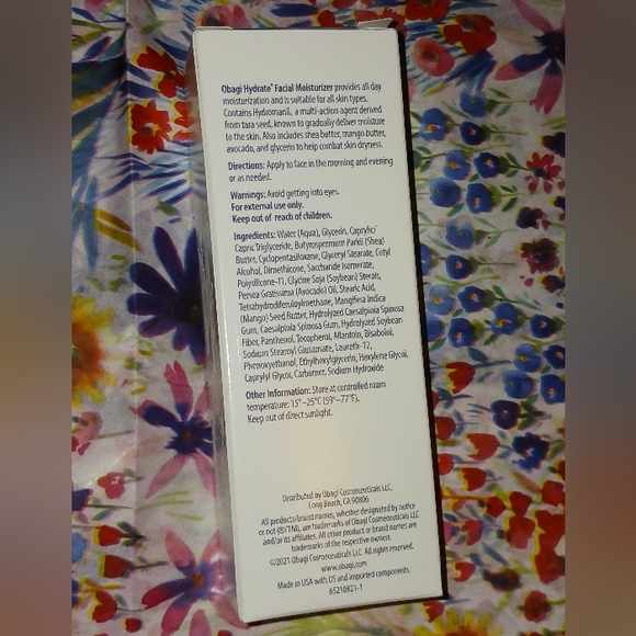 ✨️SEALED✨️ Obagi Hydrate Facial Moisturizer - Picture 5 of 8